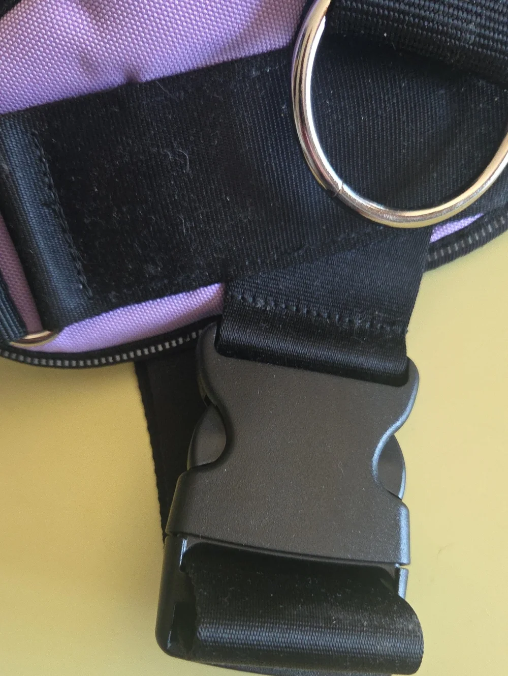 ShawnCo XL Purple & Black Dog Harness